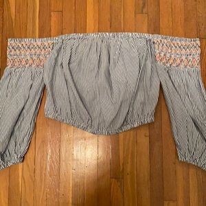 American Eagle Off the Shoulder top